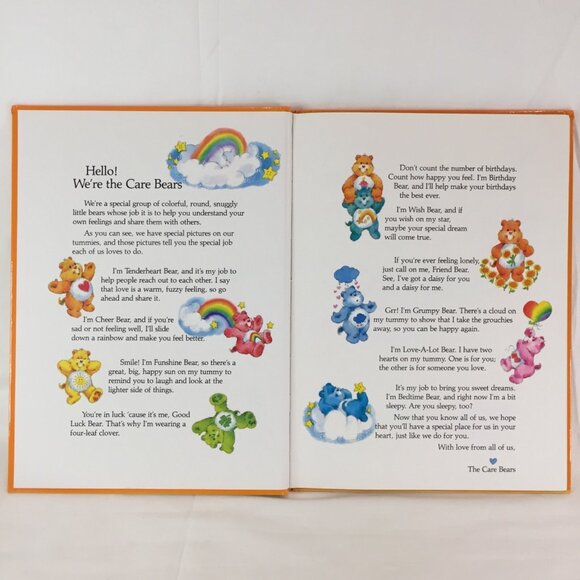1983 A TALE FROM CARE BEARS  "The Trouble w Timothy" HARDCOVER BOOK PARKER BROS - Picture 2 of 8